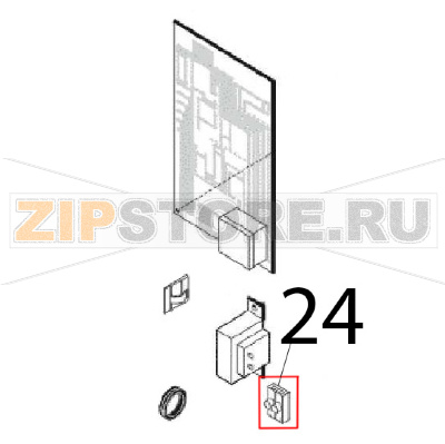Terminal Angelo Po FM1011E2 Terminal Angelo Po FM1011E2Запчасть на деталировке под номером: 24