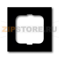 Рамка одноместная, чёрный бархат ABB 2CKA001754A4532