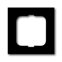 Рамка одноместная, чёрный бархат ABB 2CKA001754A4532