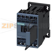 CONT. F. RAILW. A., 3 ПОЛ., AC-3, 5.5KW 400V, DC 110V, 0,7. ..1,25*US, VARISTOR INTEGRATED, 3POL,ТИПОРАЗМЕР S00, STANDING BUILT-IN ПРУЖИННЫЕ КЛЕММЫ Siemens 3RT2017-2LF42-1LA0