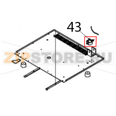 Pump Hurakan HKN-XF023 Pump Hurakan HKN-XF023Запчасть на деталировке под номером: 43