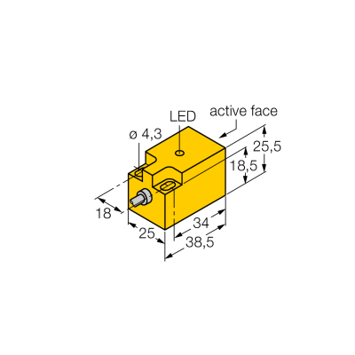 Датчик индуктивный Turck NI10-Q25-AP6X 