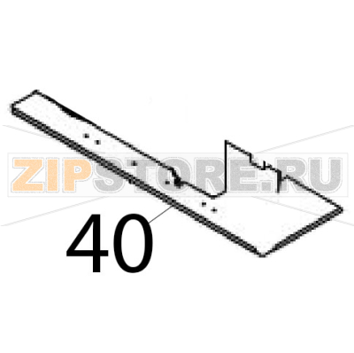 Bottom evap. head Angelo Po IS102SR Bottom evap. head Angelo Po IS102SRЗапчасть на деталировке под номером: 40