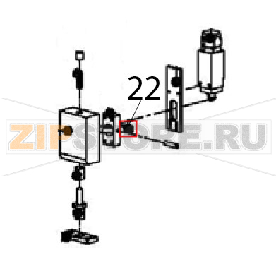 Leverage for micro Escher PM 60-V Leverage for micro Escher PM 60-VЗапчасть на деталировке под номером: 22