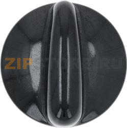 GAS KNOB BLACK 