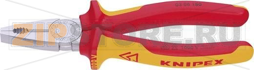 Пассатижи VDE, 160 мм Knipex 03 06 160 