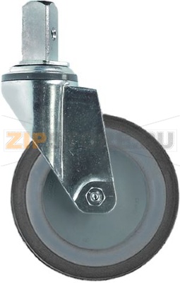 SWIVELLING CASTOR WITH PIN 