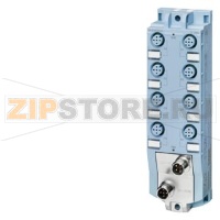 SIMATIC ET 200AL, IO-Link, DQ 8x 24 V DC/2 A, 8x M12, Degree of protection IP67 Siemens 6ES7142-5AF00-0BL0