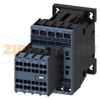 ВСПОМОГАТЕЛЬНЫЙ КОНТАКТОР, 4NO+4НЗ AC 230V, 50/60 ГЦ, ТИПОРАЗМЕР S00, ПРУЖИННЫЕ КЛЕММЫ, ЗАМЕНЯЕМЫЙ БЛОК ДОП. КОНТАКТОВ DIN EN 50005 Siemens 3RH2344-2AP00-0KA0