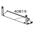 Bracket, cutter support Zebra 105SE