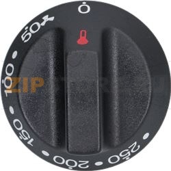 ЧЕРНАЯ РУЧКА Ø 54 ММ 0-250°C 