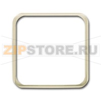 Кольцо с откидной крышкой для накладок 50x50 мм, слоновая кость ABB 2CKA001726A0236