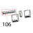 Grondaia plastica Unox XFT 185