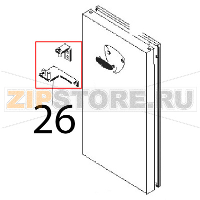 Kit cerniere SX Angelo Po 1G1CP2G Kit cerniere SX Angelo Po 1G1CP2GЗапчасть на деталировке под номером: 26