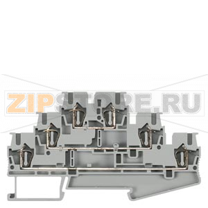 КЛЕММА ДВУХРЯДНАЯ НЕИЗОЛИРОВАННАЯ 2,5 MM2 Siemens 8WH2030-0AF00 