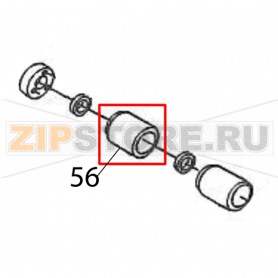 Paper guide Sato M84Pro Paper guide Sato M84ProЗапчасть на деталировке под номером: 56Название запчасти на английском языке: Paper guide Sato M84Pro.