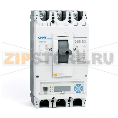 Выключатель автоматический 250 А, 100 кА, 3 полюса Chint NM8N-400H 