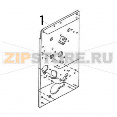 Engine frame Sato M84Pro Engine frame Sato M84ProЗапчасть на деталировке под номером: 1Название запчасти на английском языке: Engine frame Sato M84Pro.