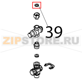 Guarnizione 3/4 Angelo Po FX101G2 Guarnizione 3/4 Angelo Po FX101G2Запчасть на деталировке под номером: 39