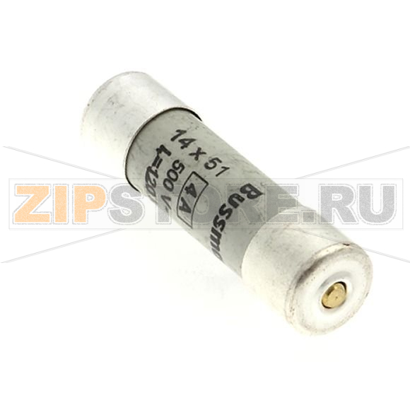 Предохранитель, 4 A, AC 690 В, 80 кА, 14x51 мм, gL/gG, IEC Eaton CYLINDRICAL FUSE 14x51 4A GG 6 