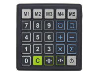 Накладка клавиатуры для весов CAS ER II (KEY BOARD PAD)