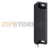 Выключатель с магнитным приводом Контактный блок 25 x 88 мм для правой петли двери Контактные элементы: предохранительные контакты 2 НЗ, сигнальный контакт 1 НЗ, с соединением с защелкой 8 мм Штекер 6-полюсный, без светодиода, подходящий электромагнит 3SE