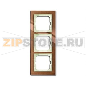 Рамка трехместная, бронзовое стекло ABB 2CKA001754A4545 