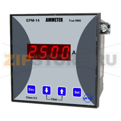 Амперметр 110-230 В/AC, 0.05-5.5 A, 45-65 Гц Entes EPM-14-96 