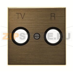 Накладка для TV-R розетки, античная латунь ABB 2CLA855000A1201 
