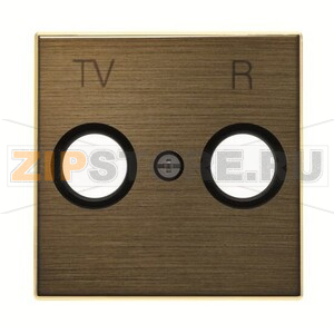 Накладка для TV-R розетки, античная латунь ABB 2CLA855000A1201 