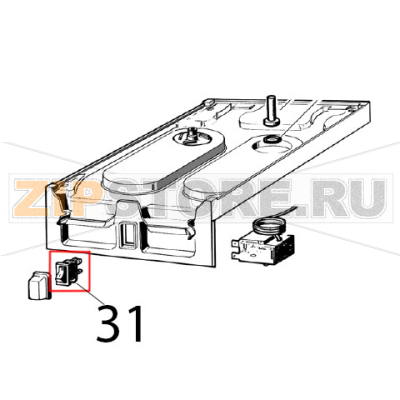 Switch Ugolini Arctic Compact 8/4 Switch Ugolini Arctic Compact 8/4Запчасть на деталировке под номером: 31