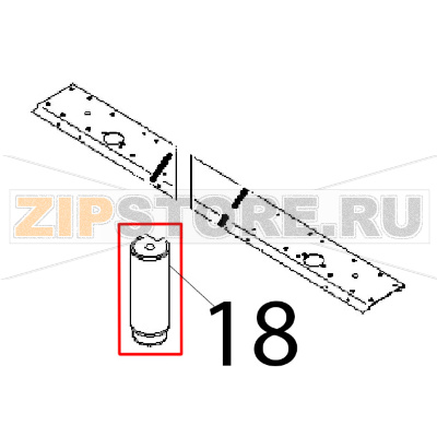 Gruppo 4 piedi inox Angelo Po 1G1FA0G Gruppo 4 piedi inox Angelo Po 1G1FA0GЗапчасть на деталировке под номером: 18