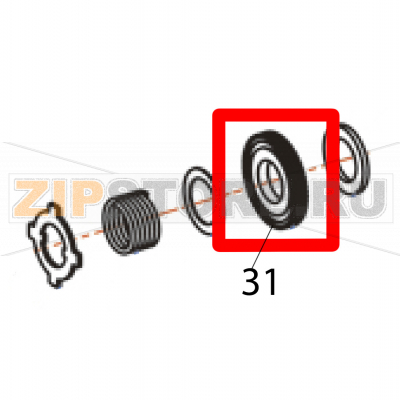 Gear, 64T*M0.5*4.0t, IDΦ15.05 Godex EZ-1305 Gear, 64T*M0.5*4.0t, IDΦ15.05 Godex EZ-1305Запчасть на деталировке под номером: 31Название запчасти Godex на английском языке: Gear, 64T*M0.5*4.0t, IDΦ15.05 EZ-1305.