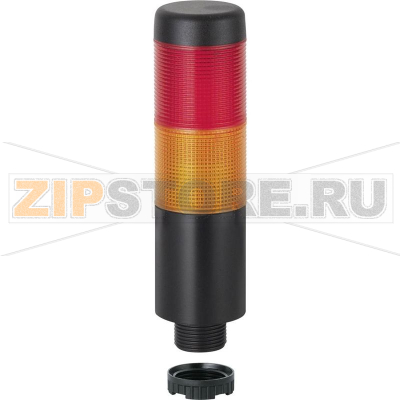 Колонна сигнальная 24 В, светодиодная, желтая, красная Werma 698.130.75 