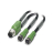 Кабель для датчика / исполнительного элемента Phoenix Contact SAC-3P-M12Y/2X0,3-PUR/M 8FS