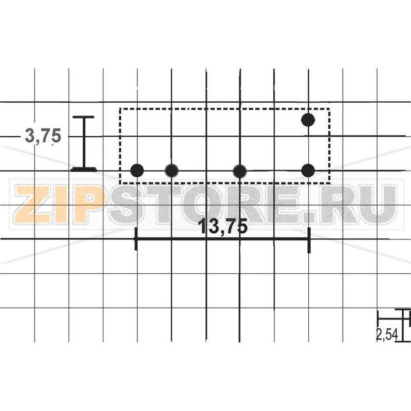 Реле автомобильное 12 В/DC, 20 А, 1 шт Hongfa HFKD/012-1ZST 