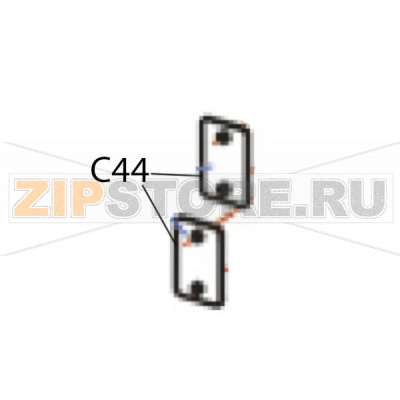 Ethernet cover plate Godex EZ-6300 plus Ethernet cover plate Godex EZ-6300 plusЗапчасть на деталировке под номером: C-44Название запчасти Godex на английском языке: Ethernet cover plate EZ-6300 plus.