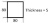 DOOR GLASS FOR OVEN 80x80x5 mm