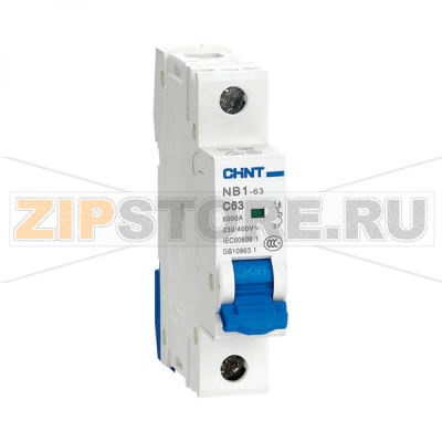 Выключатель автоматический 6 А, 6 кА, 1 полюс Chint NB1-63 