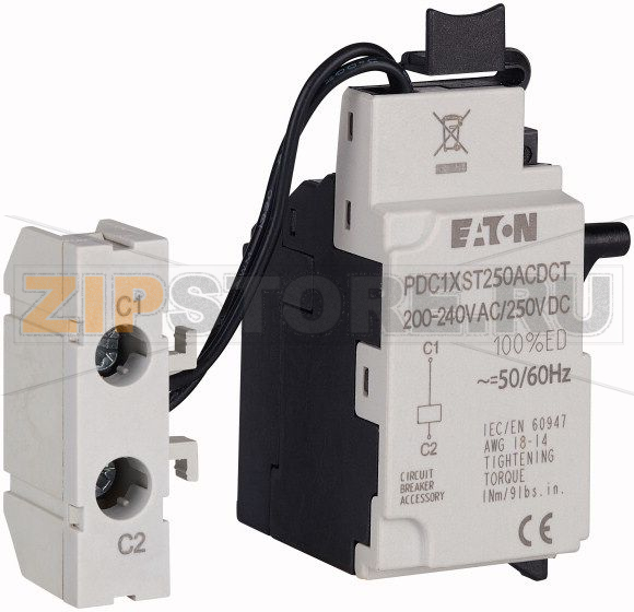 Расцепитель независимый Eaton PDC1XST250ACDCT 