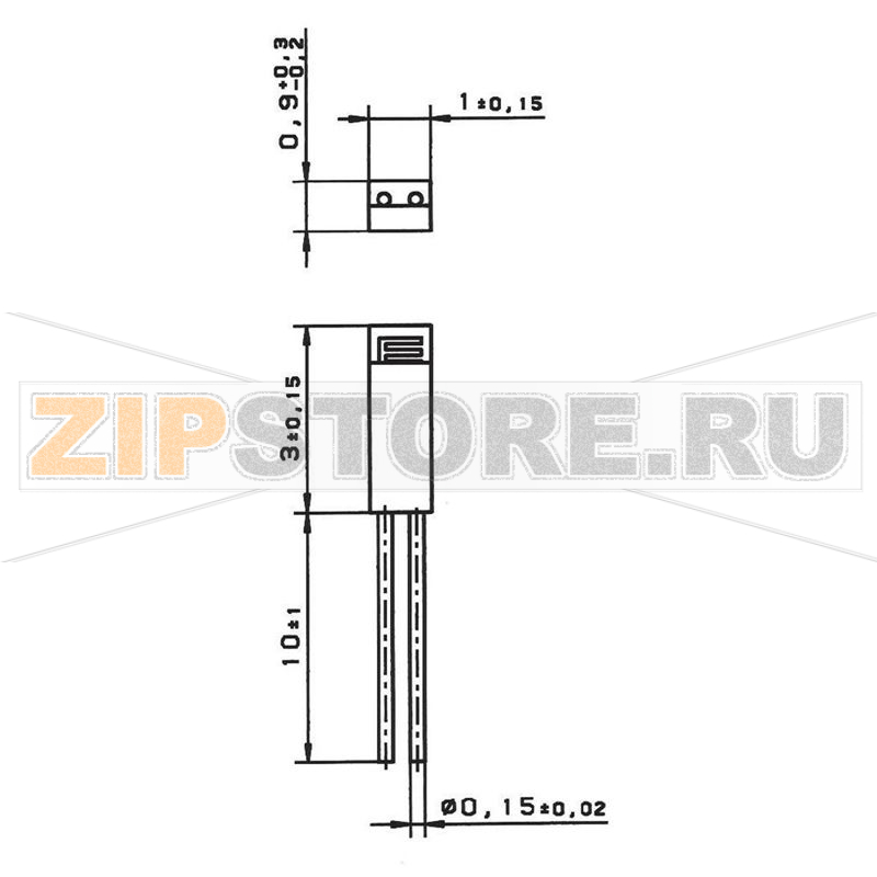 Датчик температурный, проводной, платиновый, от -70 до 500°C, Pt1000 Heraeus M310 