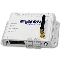 Шлюз 12 В/DC, 24 В/DC, 48 В/DC, LAN, RS-232, RS-485, 3G, GPS EWON EasyConnect EC350