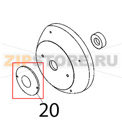 Cover Fimar 12/TS Cover Fimar 12/TSЗапчасть на деталировке под номером: 20