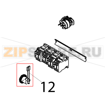 Complete lamp Piron P920RXS Complete lamp Piron P920RXSЗапчасть на деталировке под номером: 12