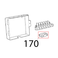 Wire clamp FV 268 RO, fixing SCR Unox XVC 205E