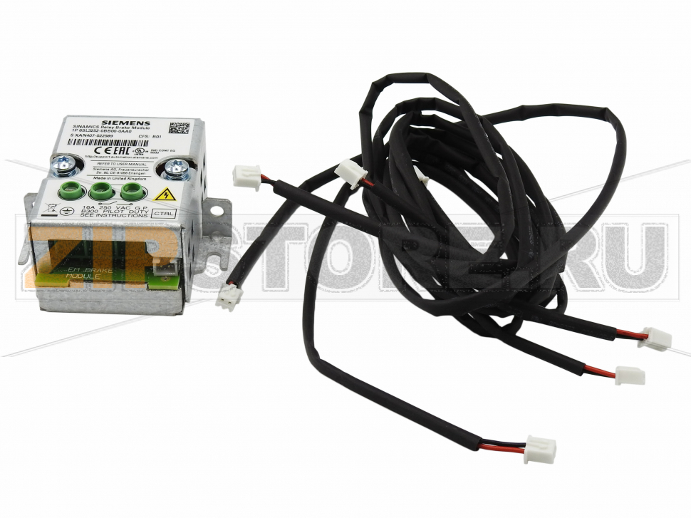 Реле торможения для силового модуля Sinamics Siemens 6SL3252-0BB00-0AA0 