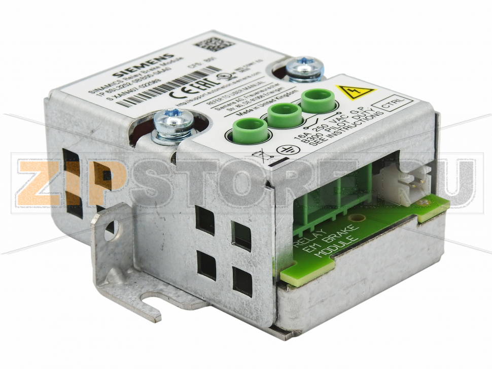 Реле торможения для силового модуля Sinamics Siemens 6SL3252-0BB00-0AA0 