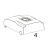Top cover + window Godex EZPi-1300