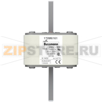Предохранитель, 700 A, AC 690 В, 200 кА, 3, 76x90x139 мм, aR, DIN, IEC Eaton FUSE 700A 690V 3/1