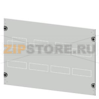 SIVACON S4 Masking frame SENTRON 3VA 3VA12 (up to 250 A) 4-pole Upright mounting position Fixed mounting Number of switches 4 Height 500 mm Width 800 mm Siemens 8PQ2050-8BA13